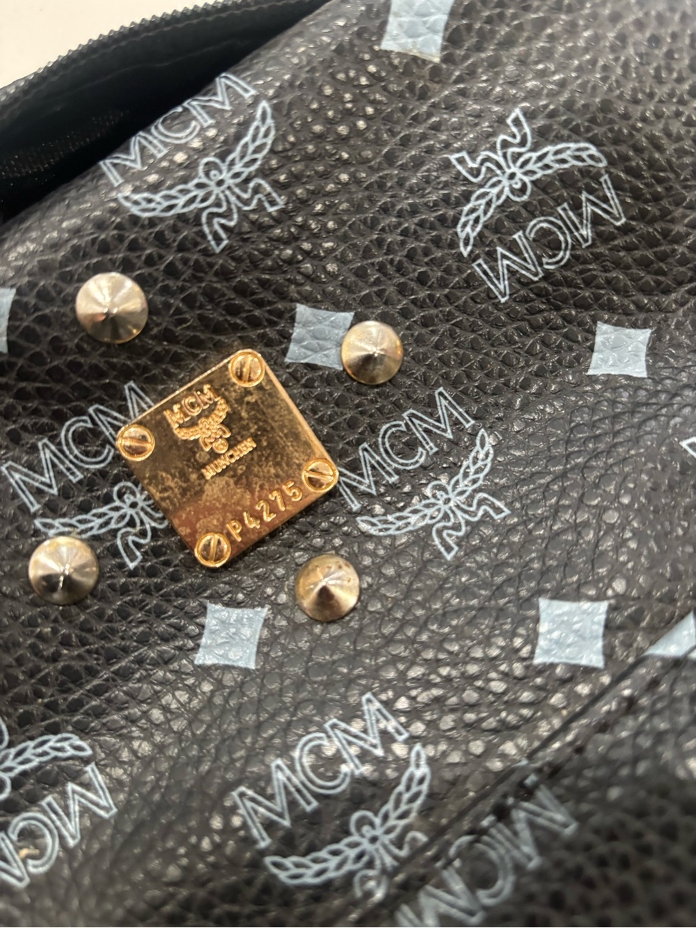 MCM Stark Small Backpack in Black - Picture 6 of 6